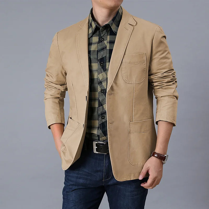 Blazer masculino de alta qualidade